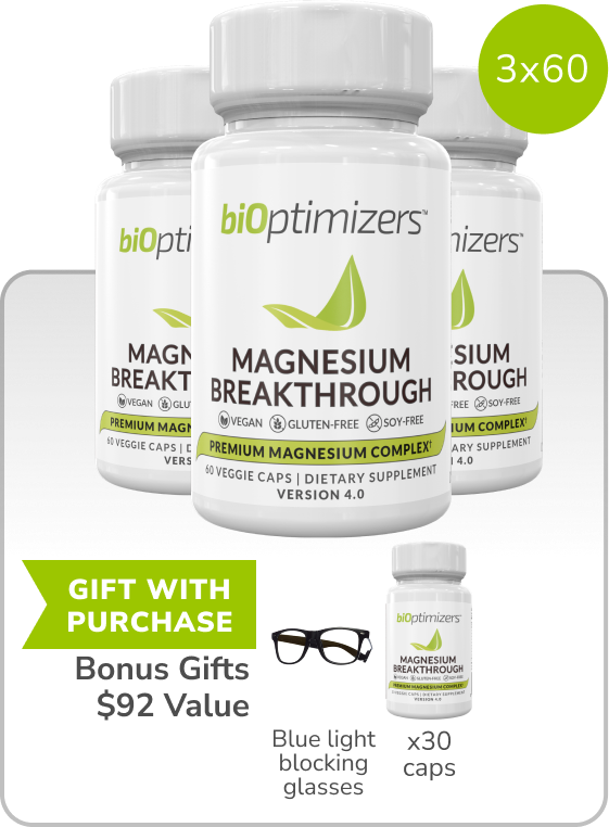 3 Bottles of Magnesium Breakthrough