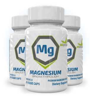 3 bottles of Magnesium Breakthrough
