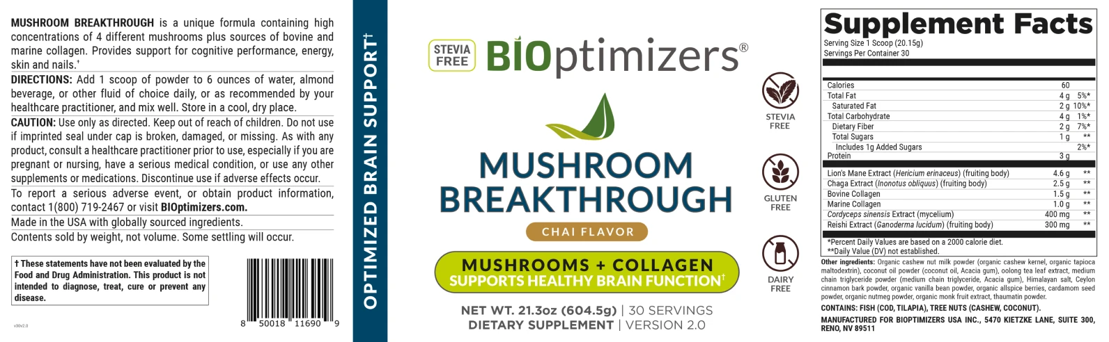 MUSHROOM BREAKTHROUGH