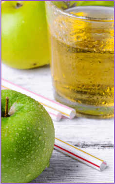 Organic Green Apple Concentrate And Organic Apple Juice