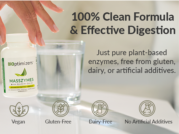 100% clean formula effective digestion