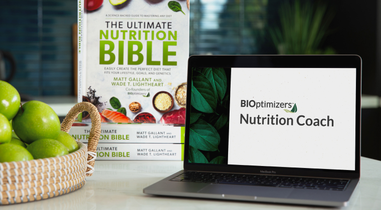 The Ultimate Nutrition System menu showing a selection of supplements