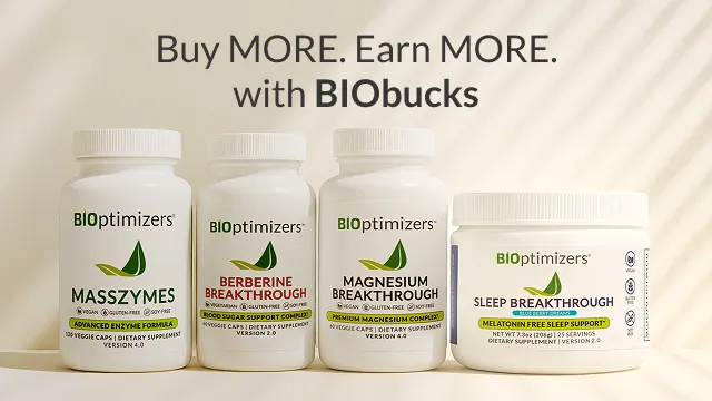 Earn and redeem BIOBucks rewards