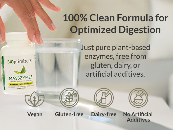 100% clean formula effective digestion