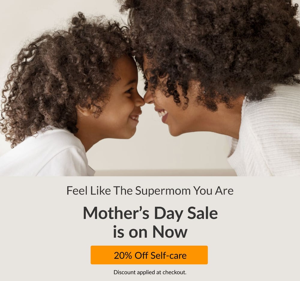 Mothers day promo for our Bioptimized Moms