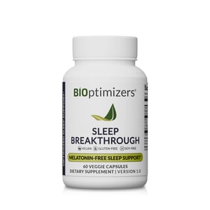 Sleep Breakthrough Capsules - 60 count bottle with blue label