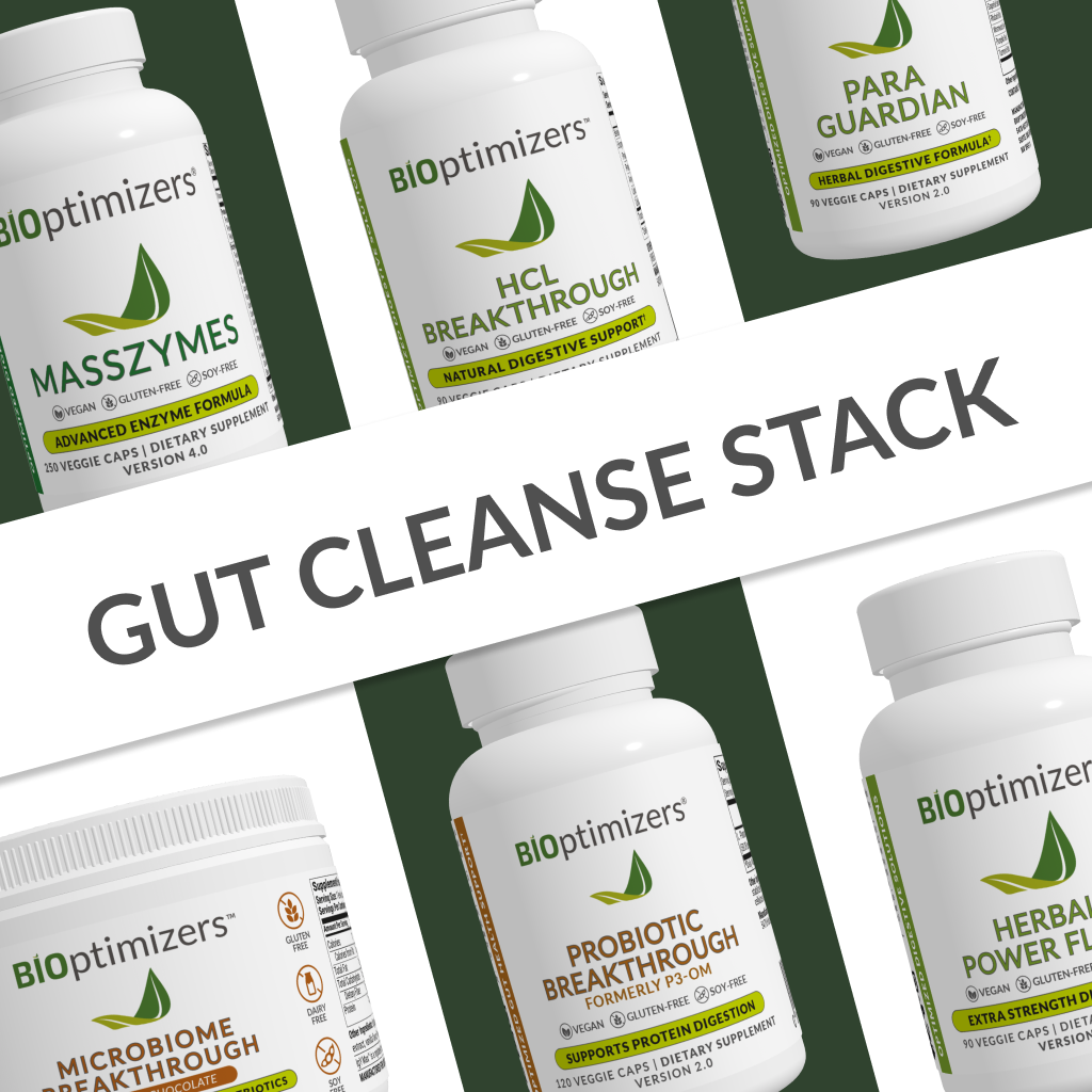 90 day total gut cleanse stack bundle