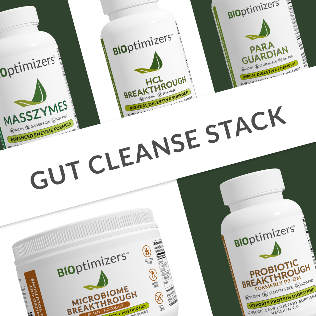 90 day total gut cleanse stack bundle