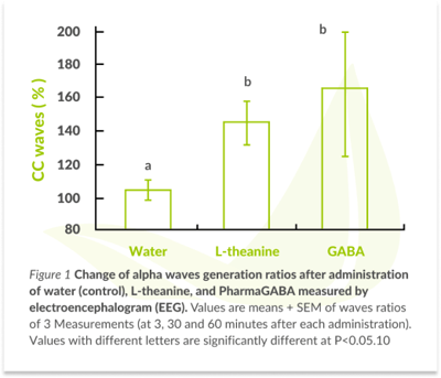 Change of alfa waves generation ratio