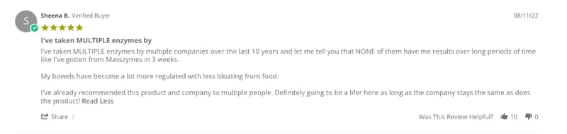 MassZymes Review 4